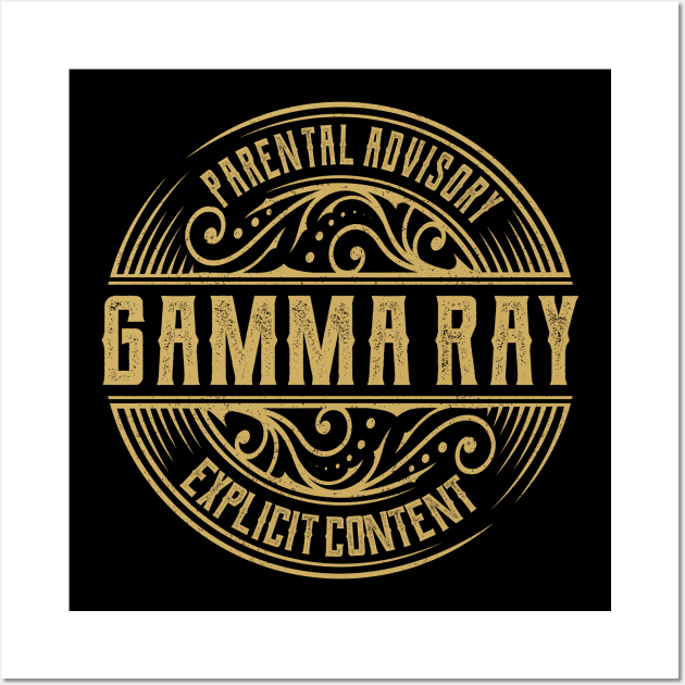 Gamma Ray Vintage Ornament Wall Art by irbey